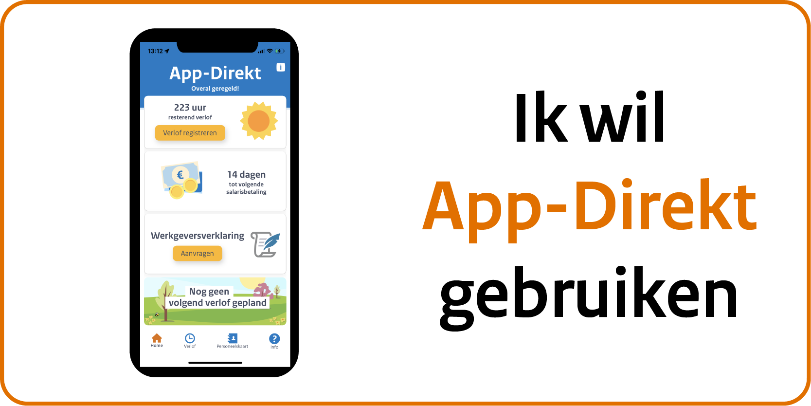 Link naar de pagina over App-Direkt
